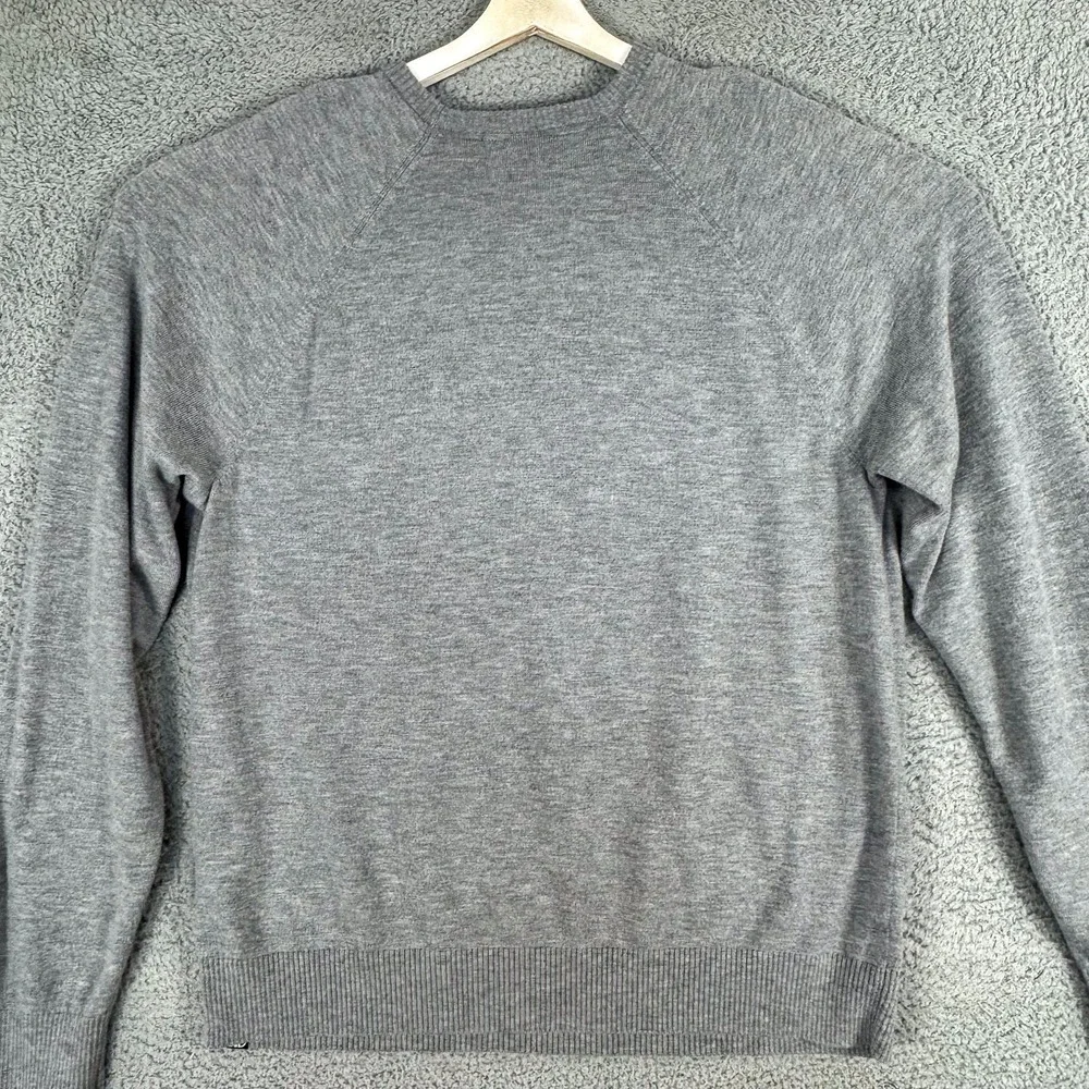 Mountain Khakis Sweater Mens XL Gray Wool‎ Blend Crewneck Wyatt Pullover Knit